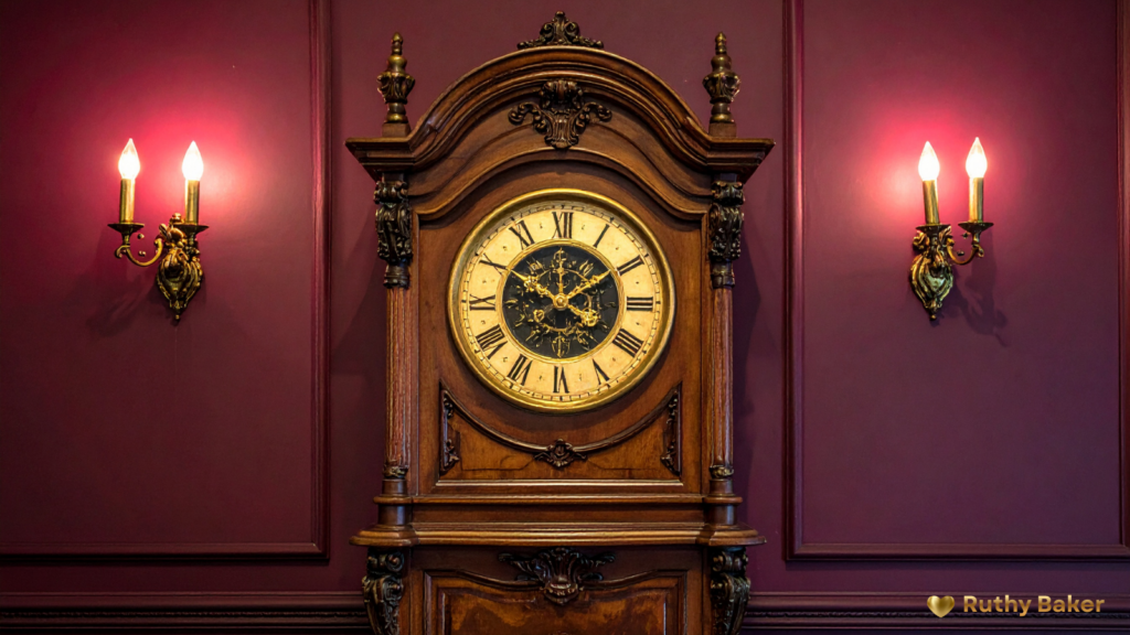 Clock symbolising no fixed timeline for healing after online betrayal